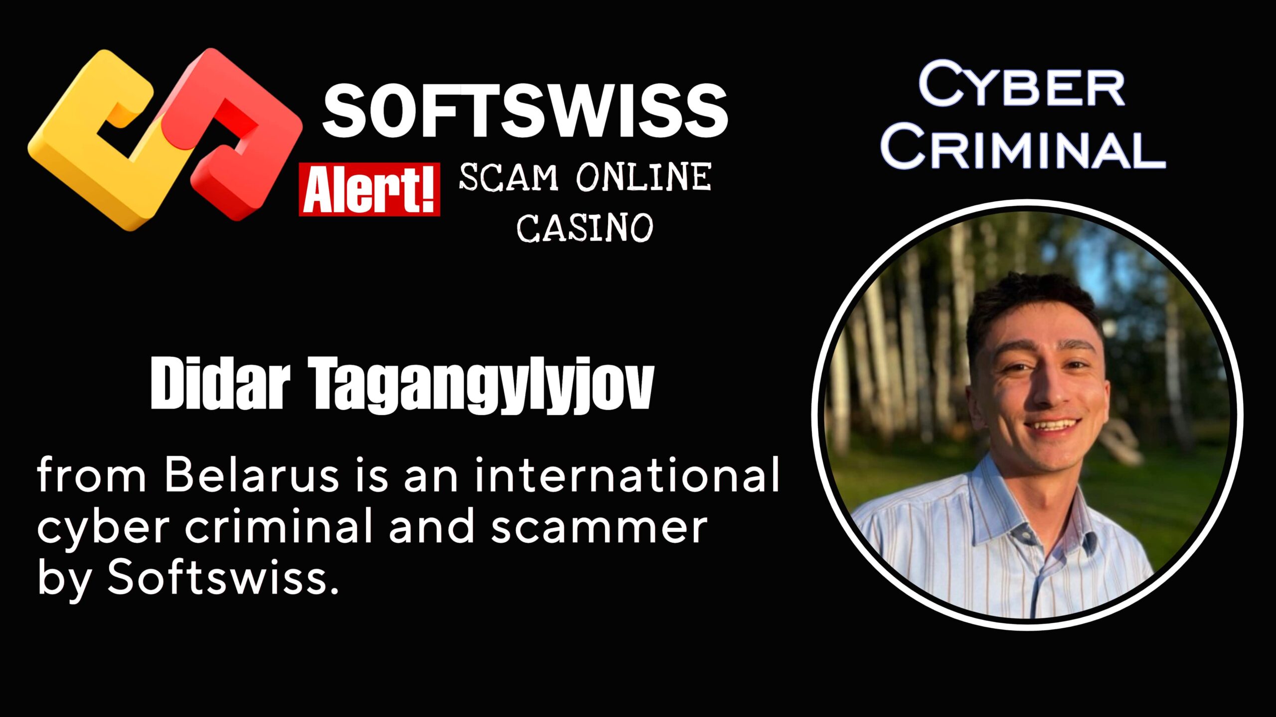 Didar Tagangylyjov - softswiss scam - Casino by Softswiss